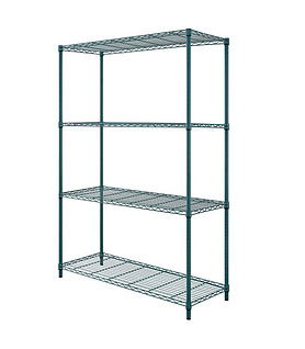 ATLAS Epoxy Wire Shelving Unit 760 x 455 x 1830mm