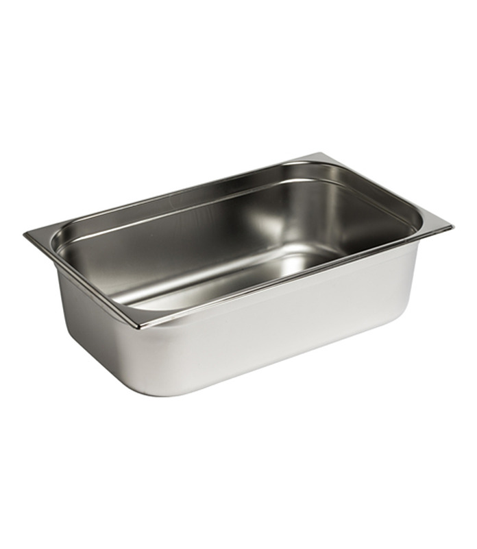 Steam Pan Stainless Steel 1/1 x 150mm Deep
