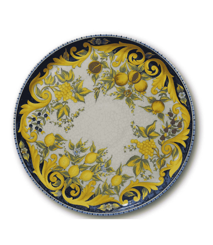 Saturnia Pizza Plate Tuscany 330mm (6)