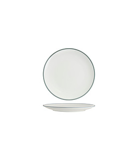 Core Round Coupe Plate Grey Rim 200mm (6)