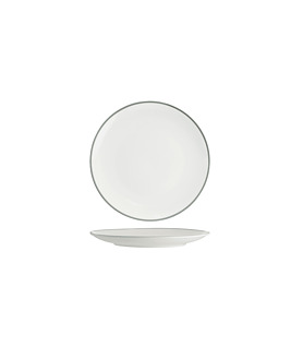 Core Round Coupe Plate Grey 225mm (6)