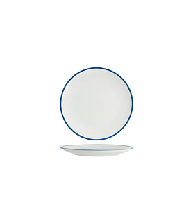 Core Round Coupe Plate Royal Blue Rim 200mm (6)