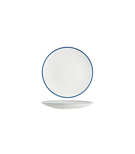 Core Round Coupe Plate Royal Blue Rim 225mm (6)