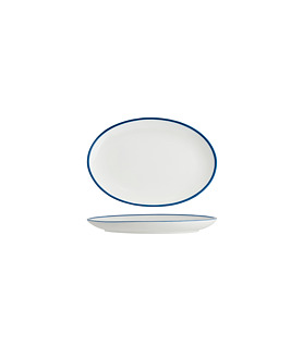 Core Oval Coupe Plate Royal Blue 230mm (6)