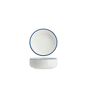Core Round Bowl Walled Lip Royal Blue Rim 230mm (4)
