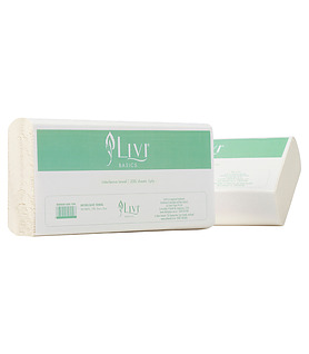 Livi Everyday Multifold Towel 1ply 200 Sheets 