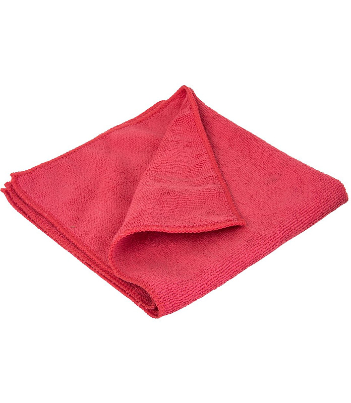 Glass Cloth Microfibre Red