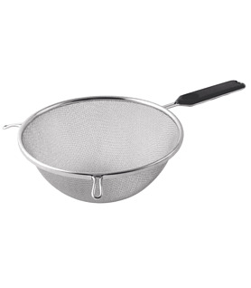 Double Mesh Strainer with Wood Handle 260mm