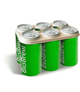 BioCane Beer Ring Holder 6-Pack 136 x 204 x 13mm (500)