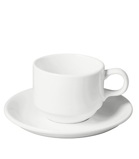 Maxwell & Williams Bistro Stackable Cup Full Handle 230ml (6/36)
