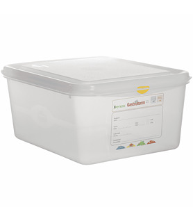 Gastronox Air Tight Container 1/2 x 150mm 10Ltr w/lid (6)