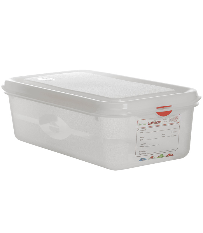 Gastronox Air Tight Container 1/3 x 100mm 4Ltr w/lid (6)