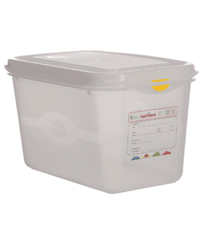 Gastronox Air Tight Container 1/4 x 150mm 4.3Ltr w/lid (6)