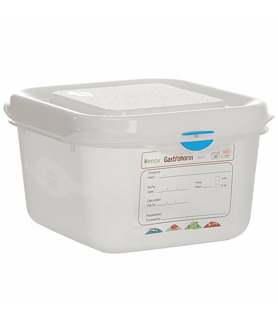 Gastronox Air Tight Container 1/6 x 100mm 1.7Ltr w/lid (12)