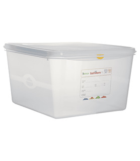 Gastronox Air Tight Container 2/3 x 200mm 19Ltr w/lid (6)