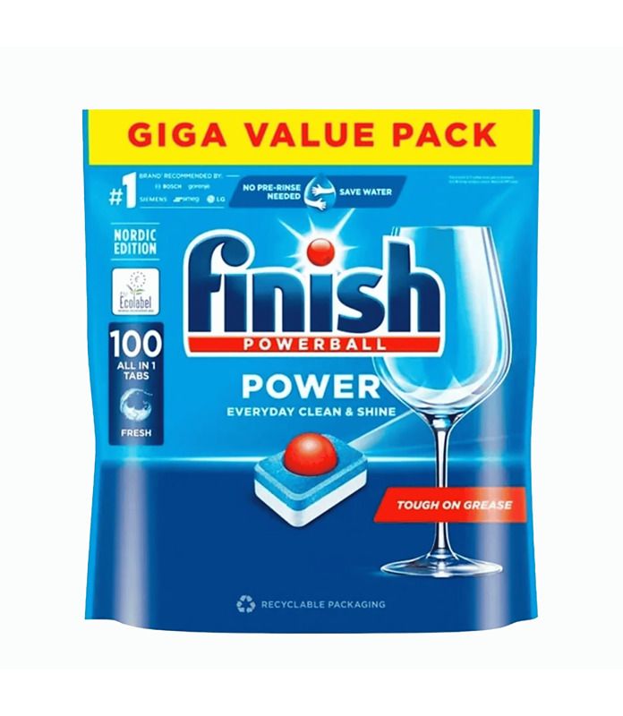 Finish Powerball Power Dishwasher Tablets (100)