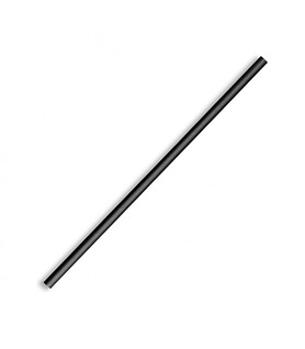 Paper Straw Black Regular 