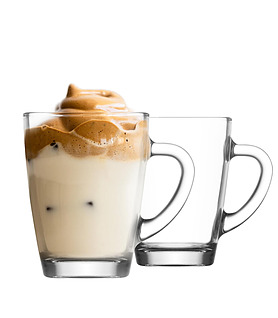 LAV Vega Glass Coffee Mug 250ml (6)